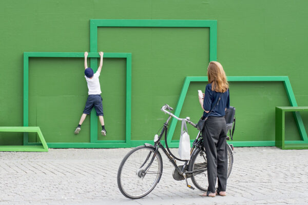 Colorful and modular city street furniture from  Studio Boloz.