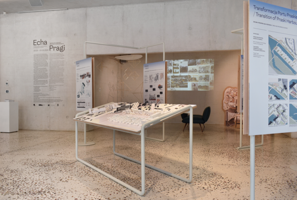 Exhibition curating: The "Echoes of Praga" exhibition explores Warsaw's Praga-Północ, showcasing student projects.