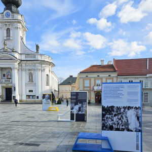 Intersections in Wadowice, Poland