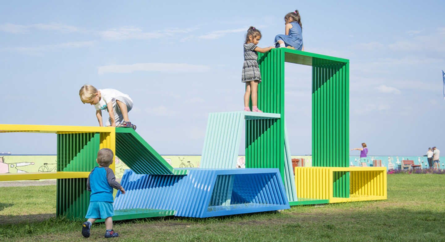Play sculptures and playground design