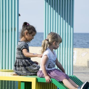 Playful kids spaces - play installation