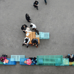 Urban gathering spots